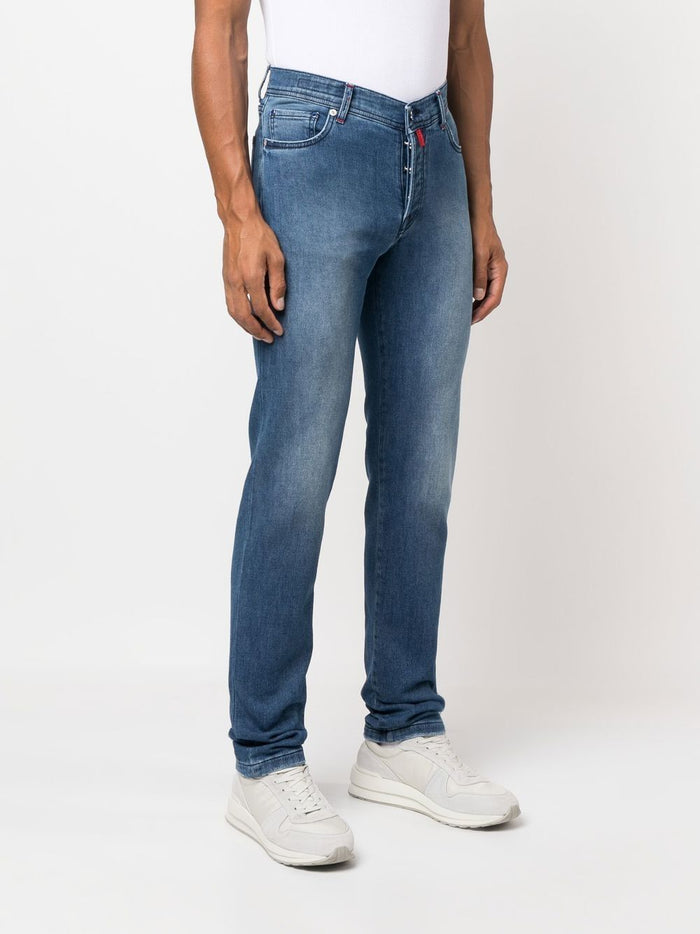 Kiton Jeans Blue Lining: Cotton Outer