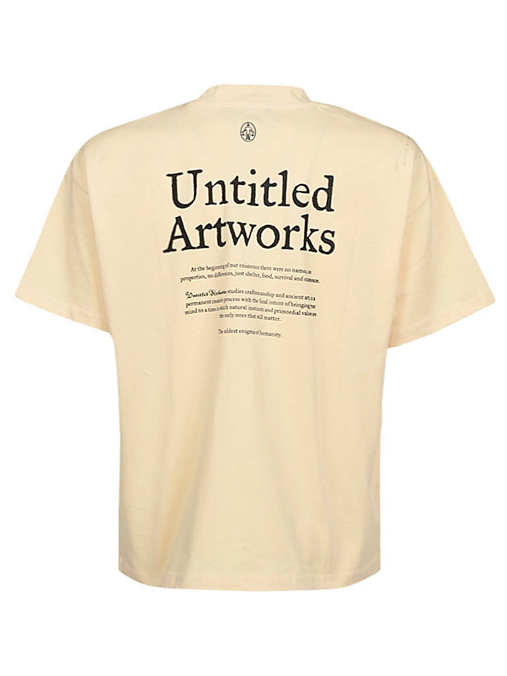 UNTITLED ARTWORKS T-shirts and Polos White Main Material: Cotton