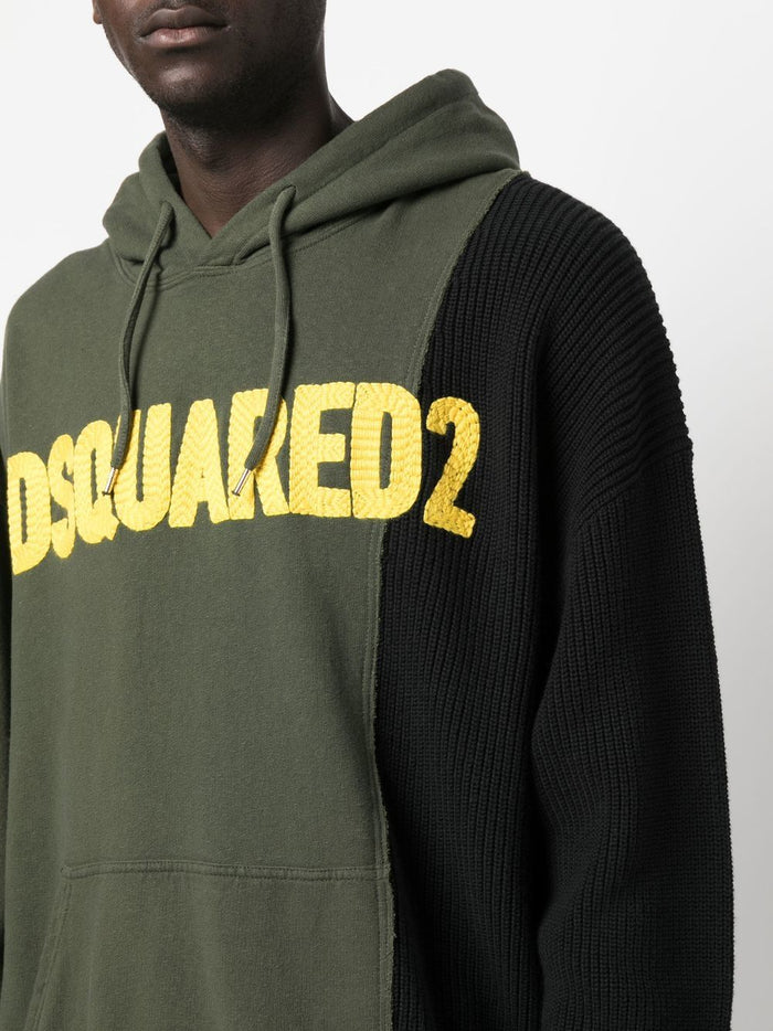 Dsquared2 Sweaters Kaki Cotton