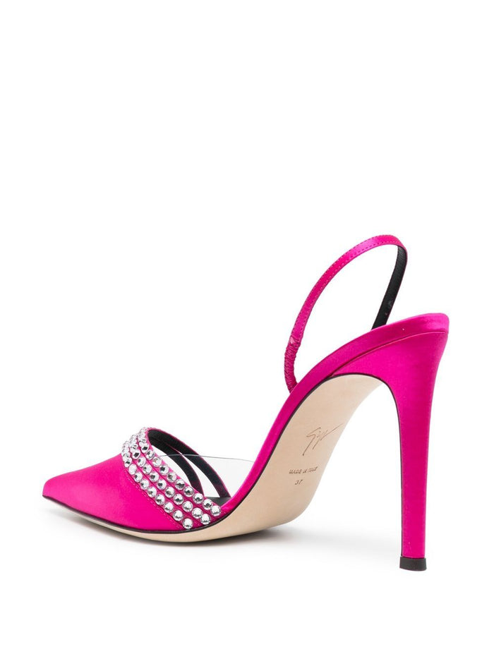Giuseppe Zanotti With Heel Fuchsia Outer: Fabric