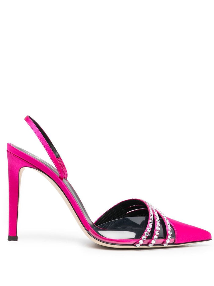 Giuseppe Zanotti With Heel Fuchsia Outer: Fabric