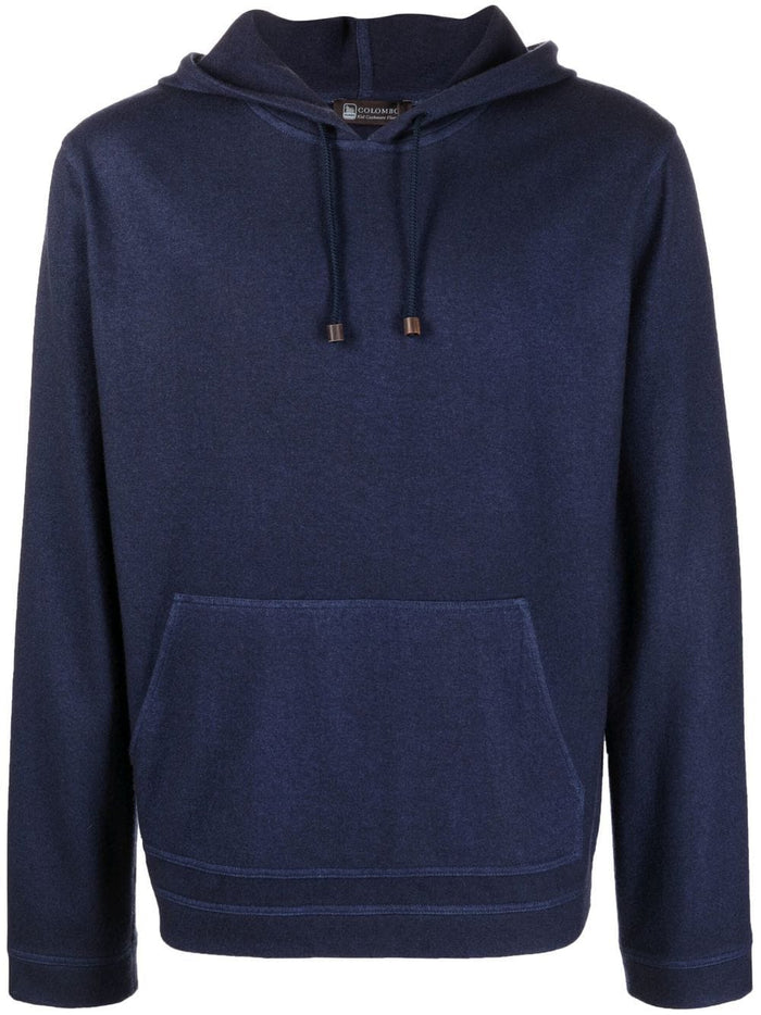 Colombo Sweaters Blue Cashmere
