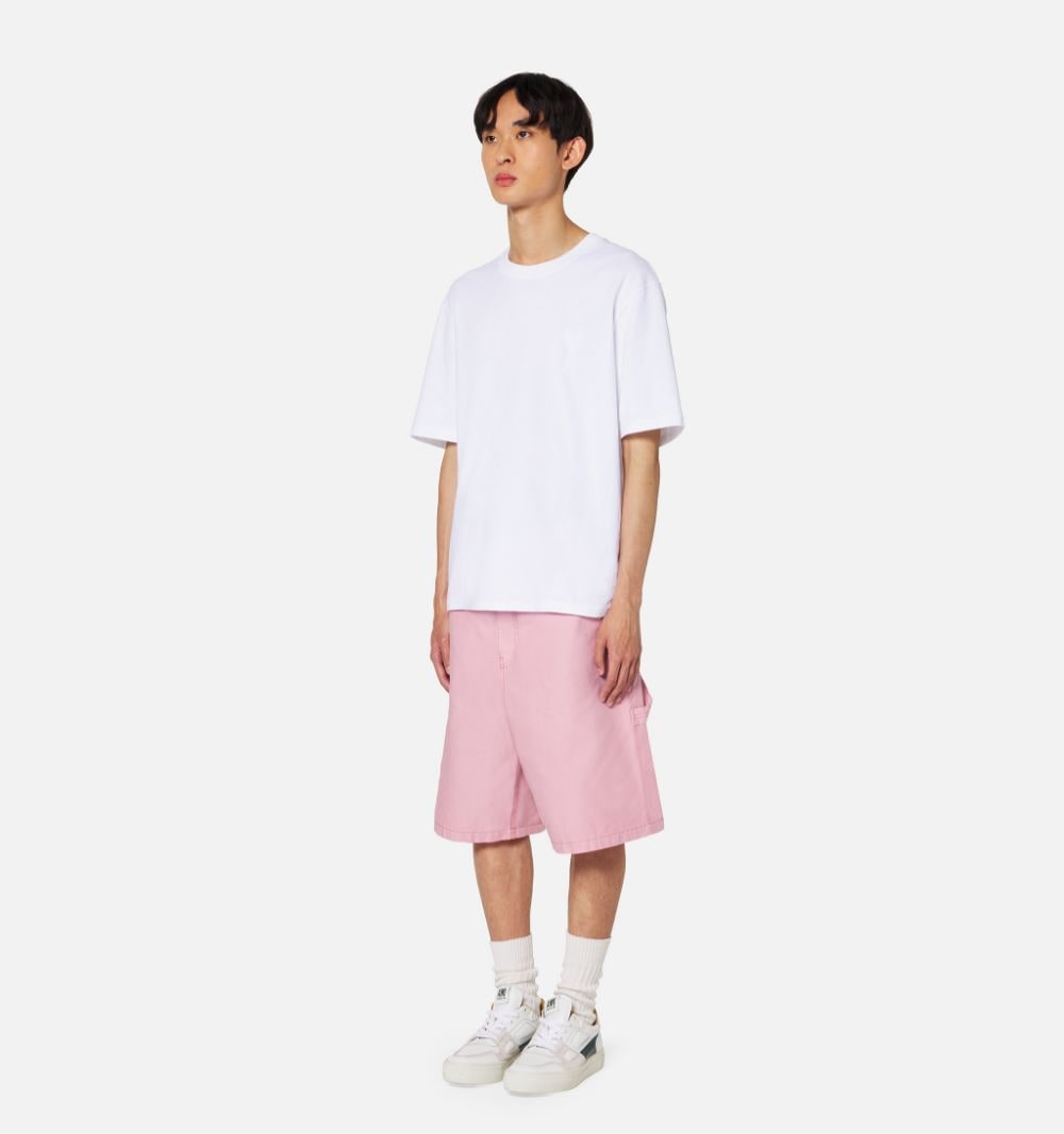 Ami Paris T-Shirts And Polos White Organic Cotton