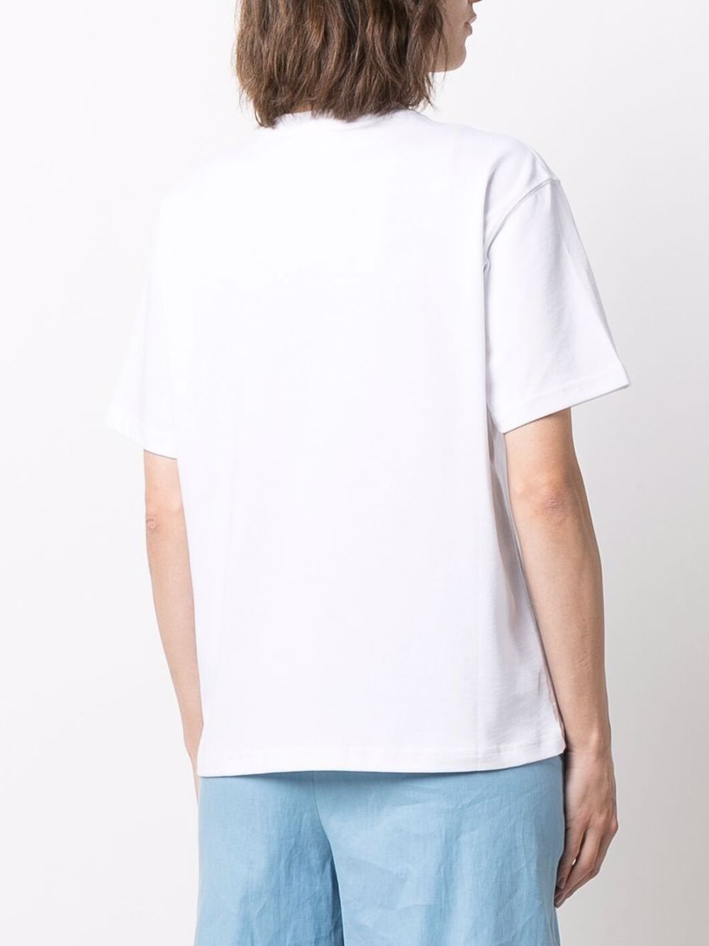 Ami Paris T-Shirts And Polos White Organic Cotton