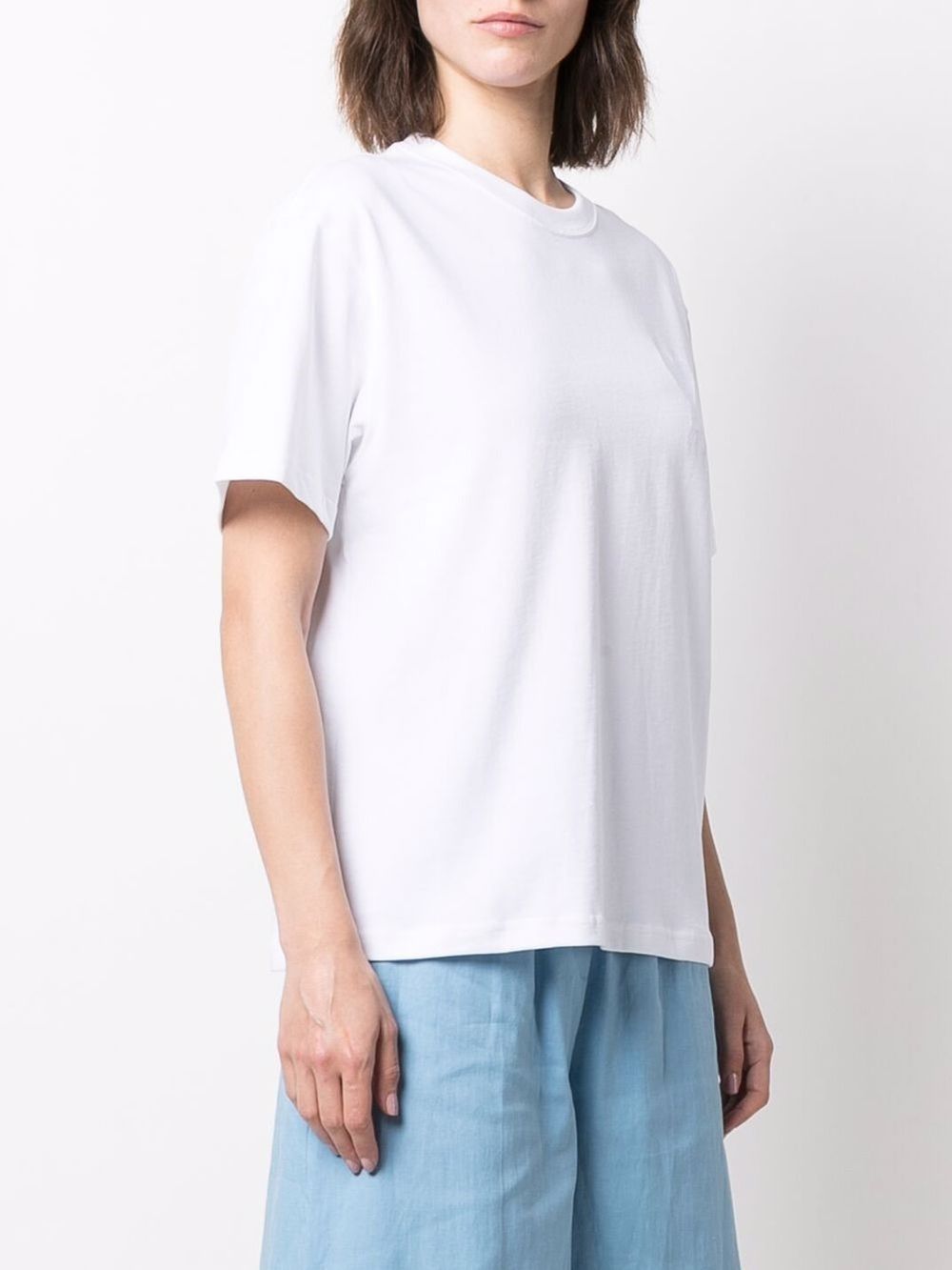 Ami Paris T-Shirts And Polos White Organic Cotton