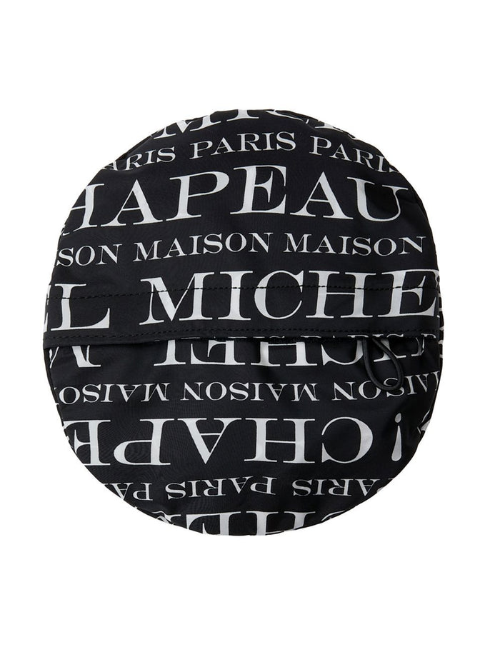 Maison Michel Hats Black Nylon