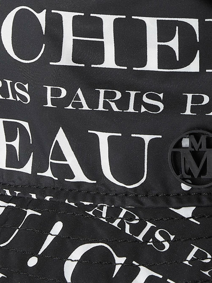 Maison Michel Hats Black Nylon
