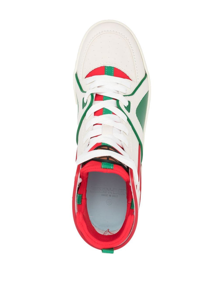 JUST DON Sneakers White Outer: Calf Leather