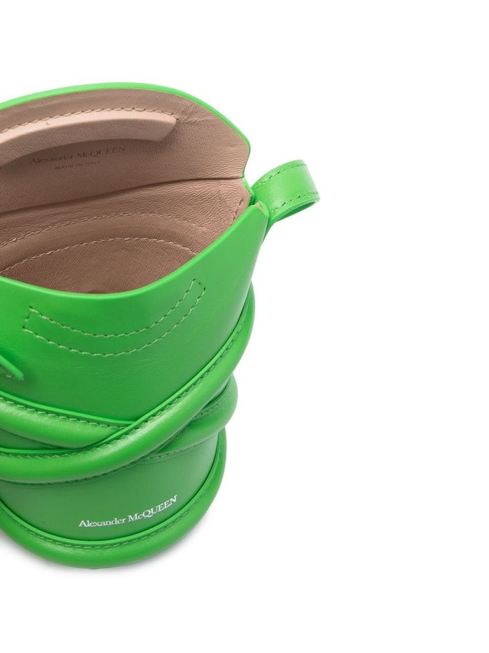 Alexander McQueen Bags Green Outer: Calf Leather