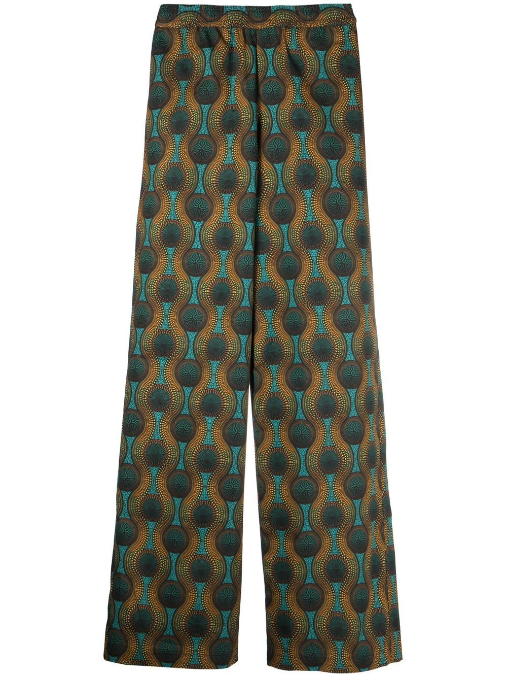 OZWALD BOATENG Trousers Orange Cotton