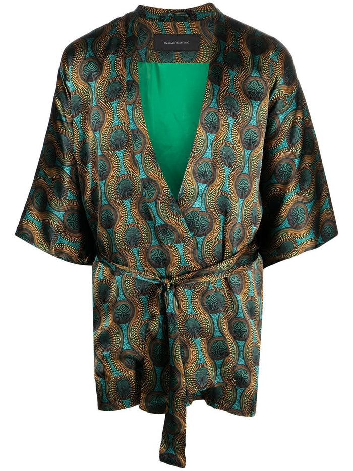 OZWALD BOATENG Dresses Orange Outer: Silk Lining: Viscose