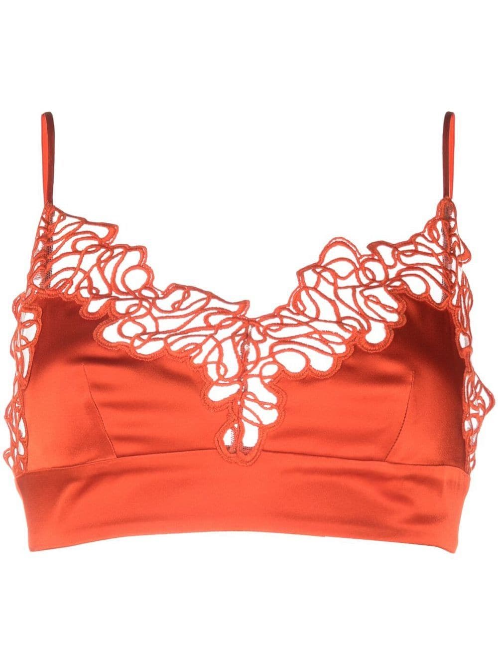 Stella Mccartney Top Red Cotton
