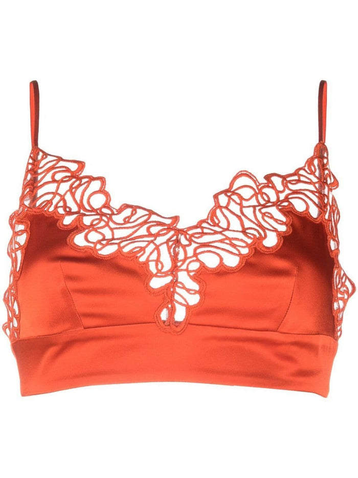 Stella Mccartney Top Red Cotton