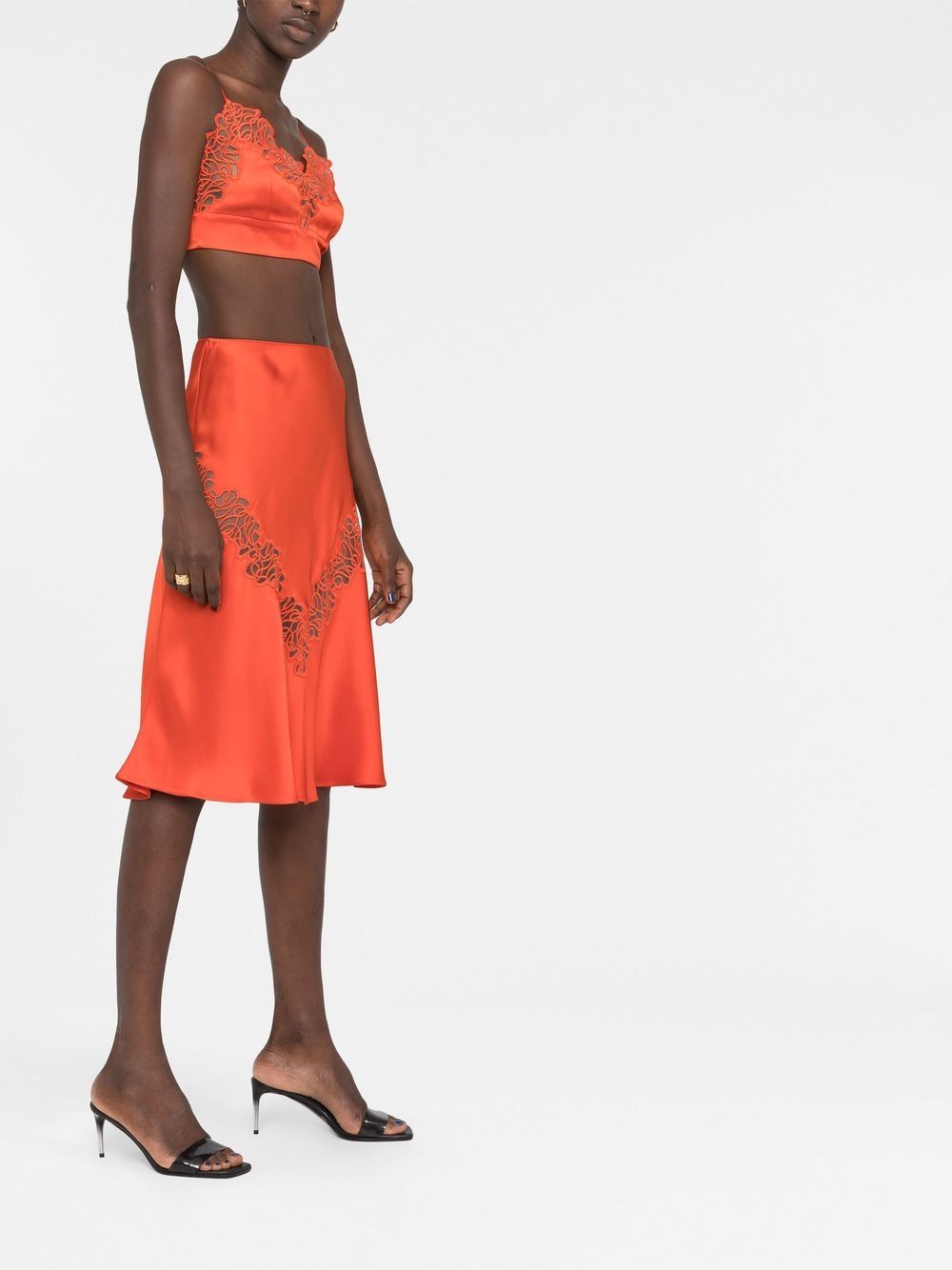 Stella Mccartney Top Red Cotton