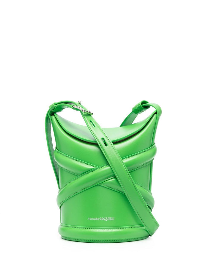 Alexander McQueen Bags Green Outer: Calf Leather
