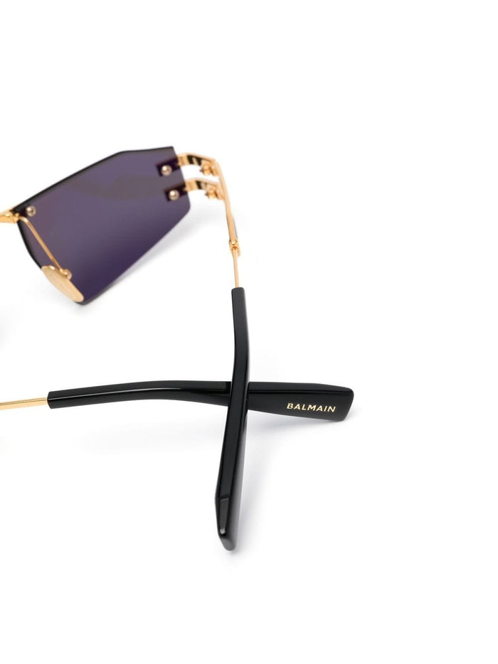 Balmain Sunglasses Golden Metals & Alloys->metal100 %