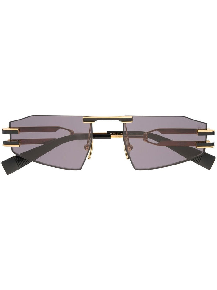 Balmain Sunglasses Golden Metals & Alloys->metal100 %