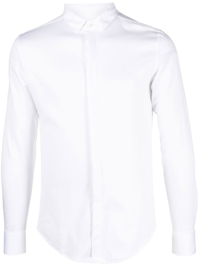Emporio Armani Shirts White Cotton