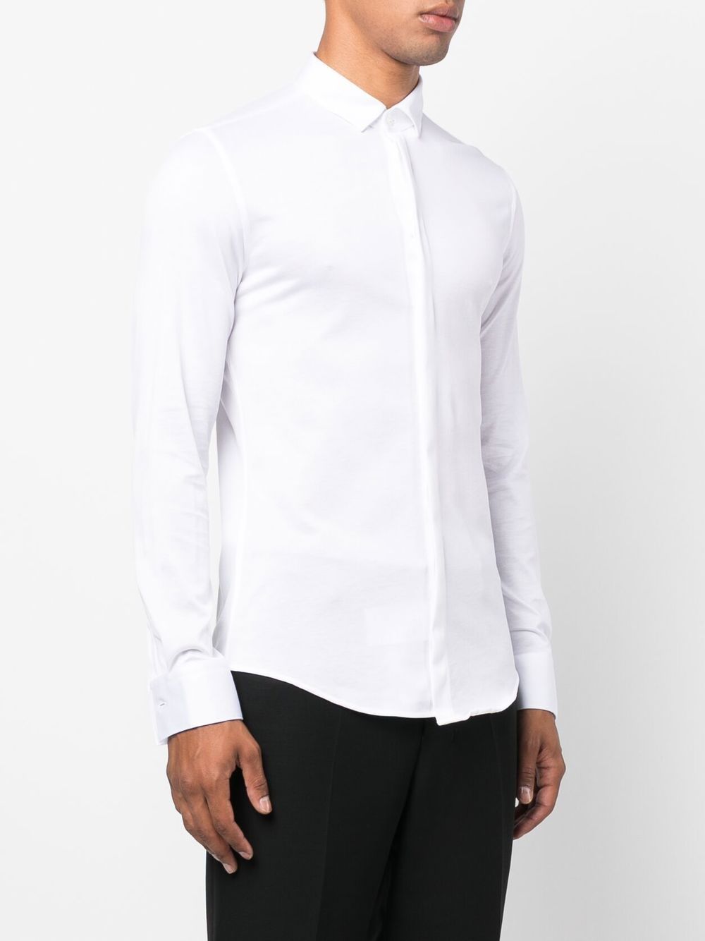 Emporio Armani Shirts White Cotton