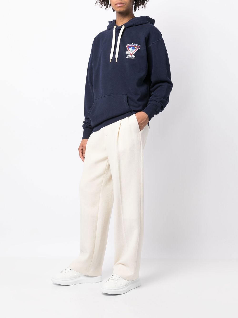 Casablanca Sweaters Blue Cotton