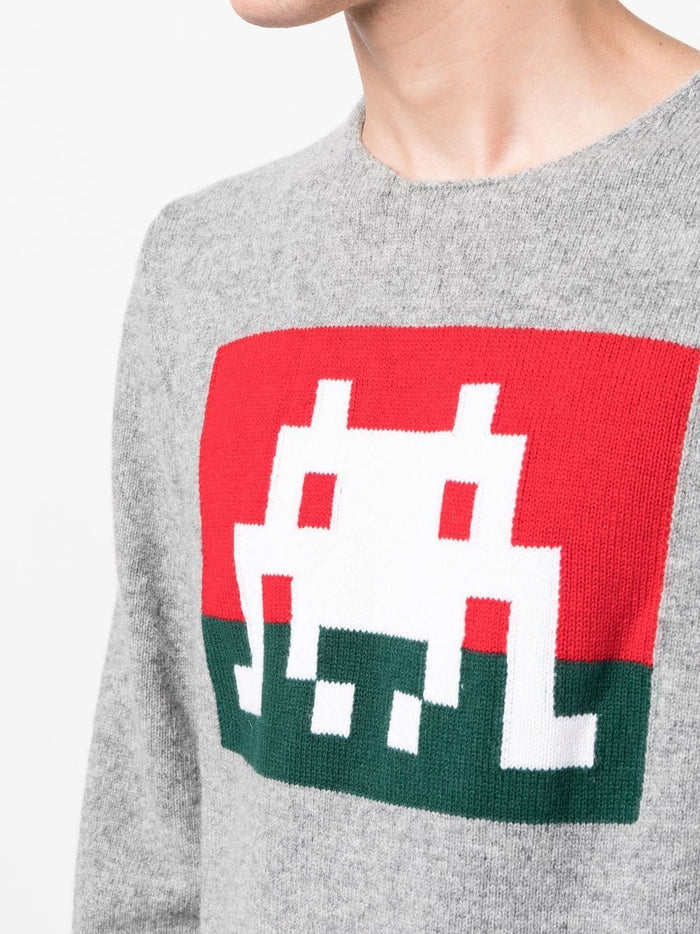 Comme des Garcons Sweaters Grey Wool