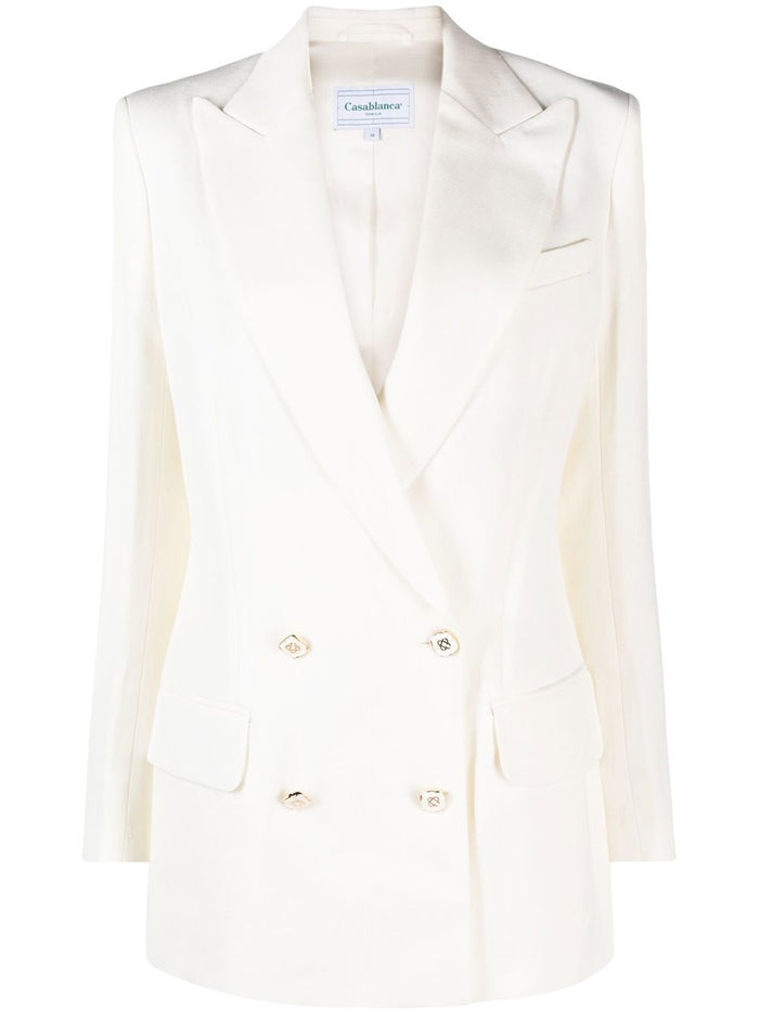 Casablanca Jackets White Outer: Viscose