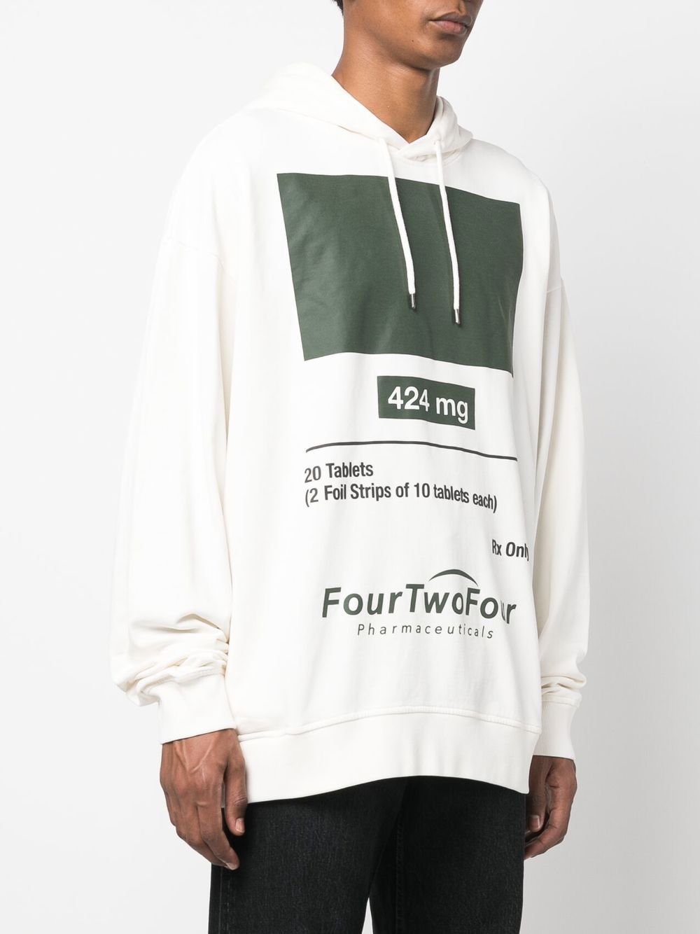 424 Sweaters White Cotton