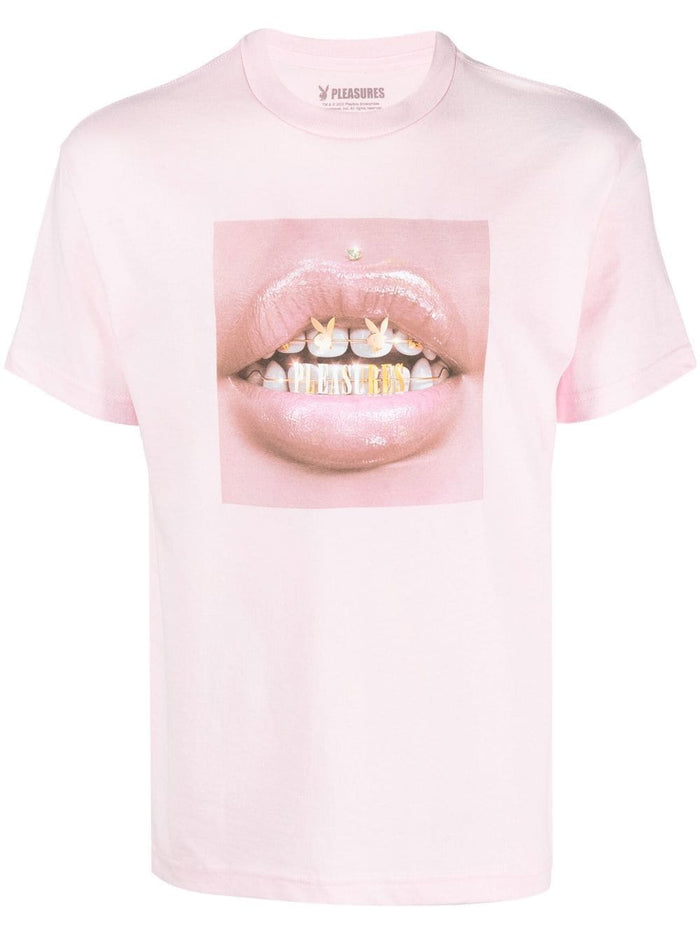 Pleasures T-Shirts And Polos Pink Cotton