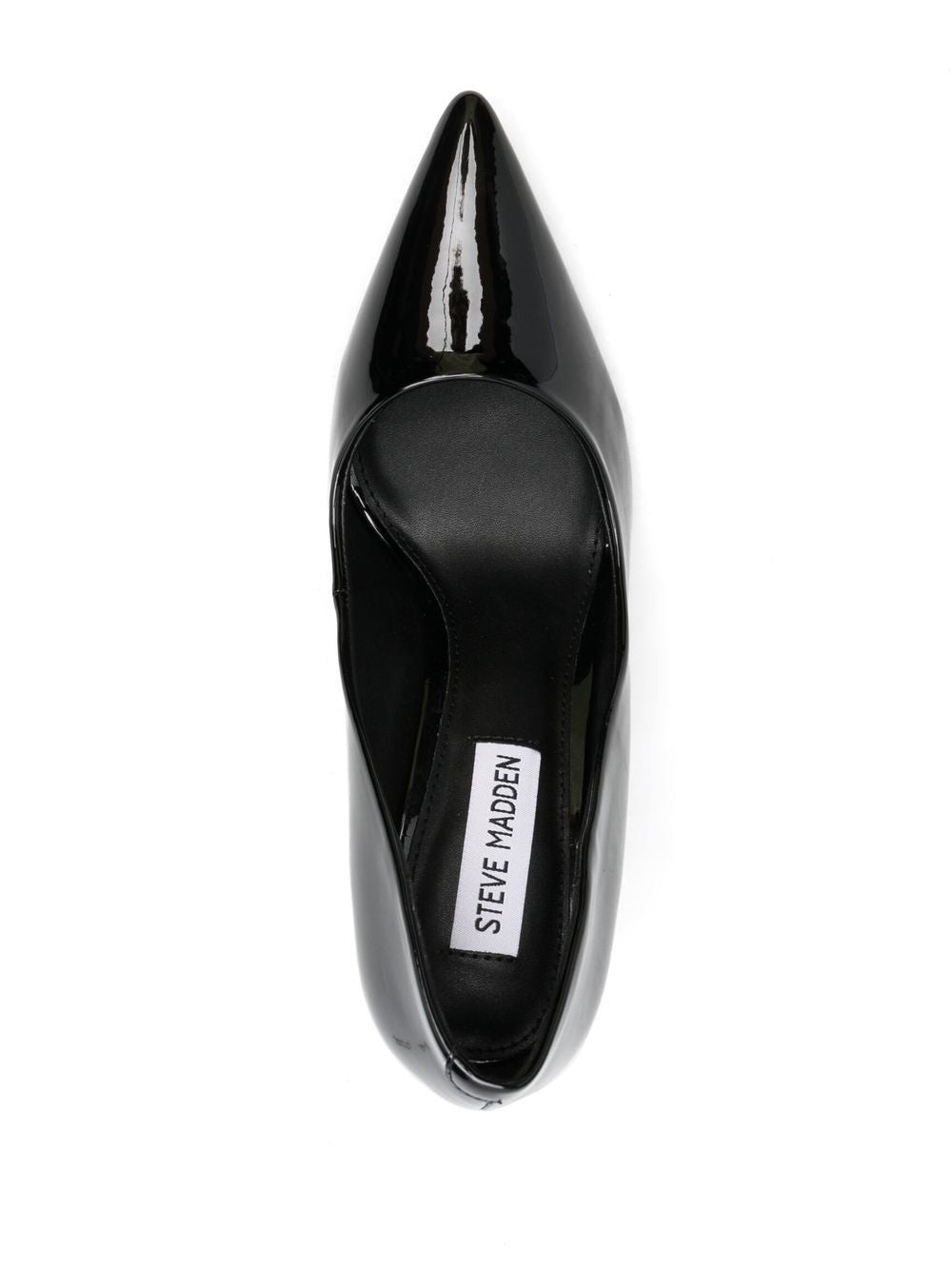 Steve Madden With Heel Black Synthetic->polyester100 %