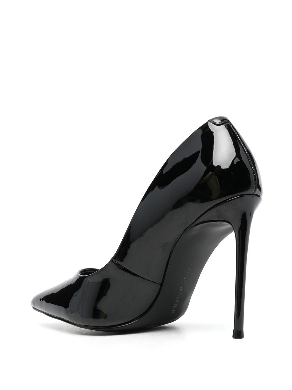 Steve Madden With Heel Black Synthetic->polyester100 %