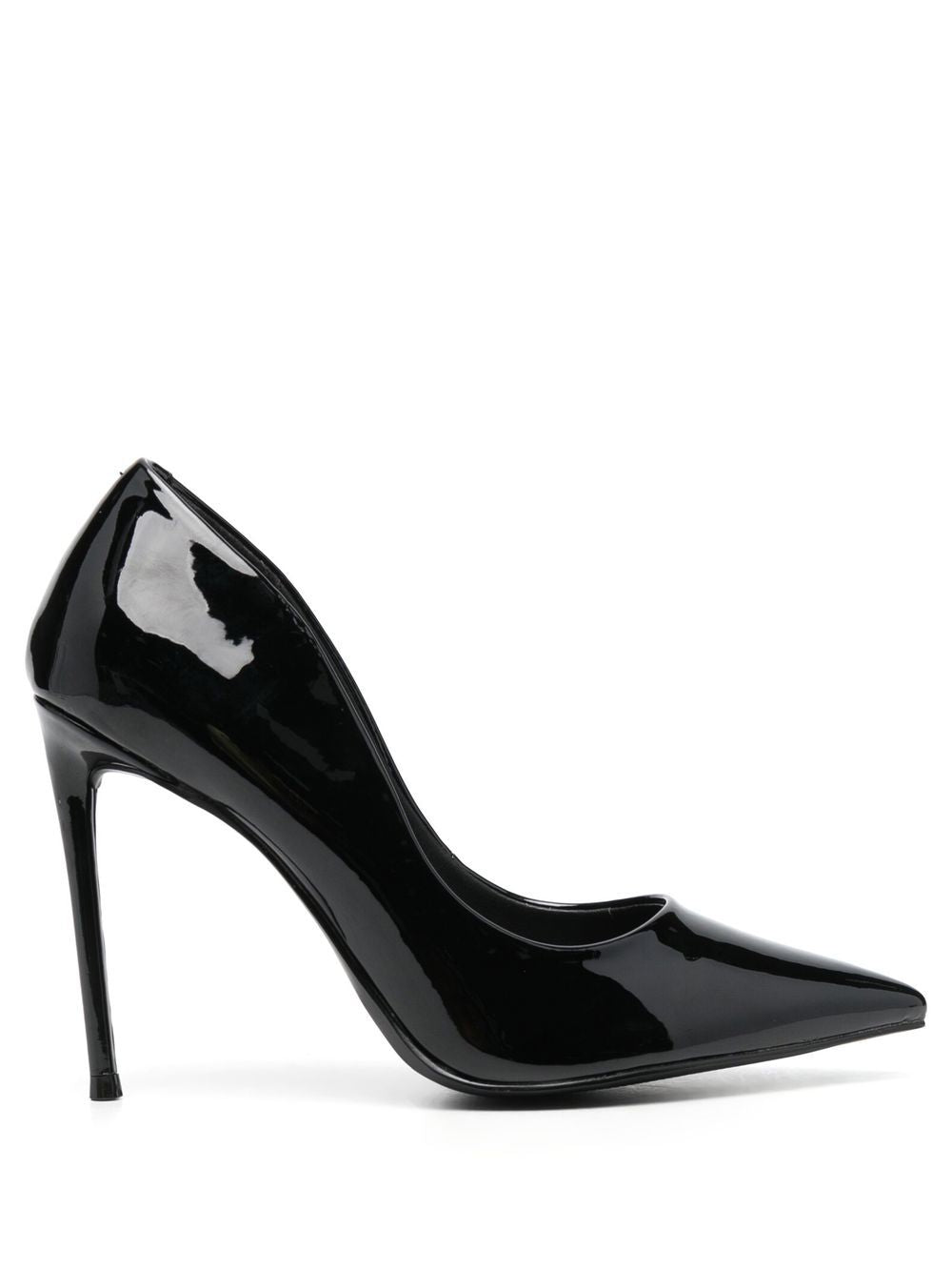 Steve Madden With Heel Black Synthetic->polyester100 %