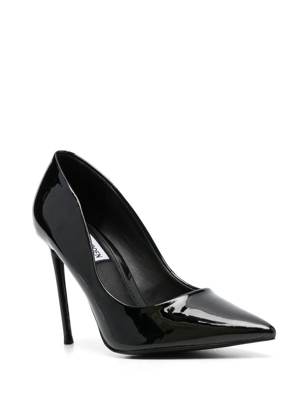 Steve Madden With Heel Black Synthetic->polyester100 %