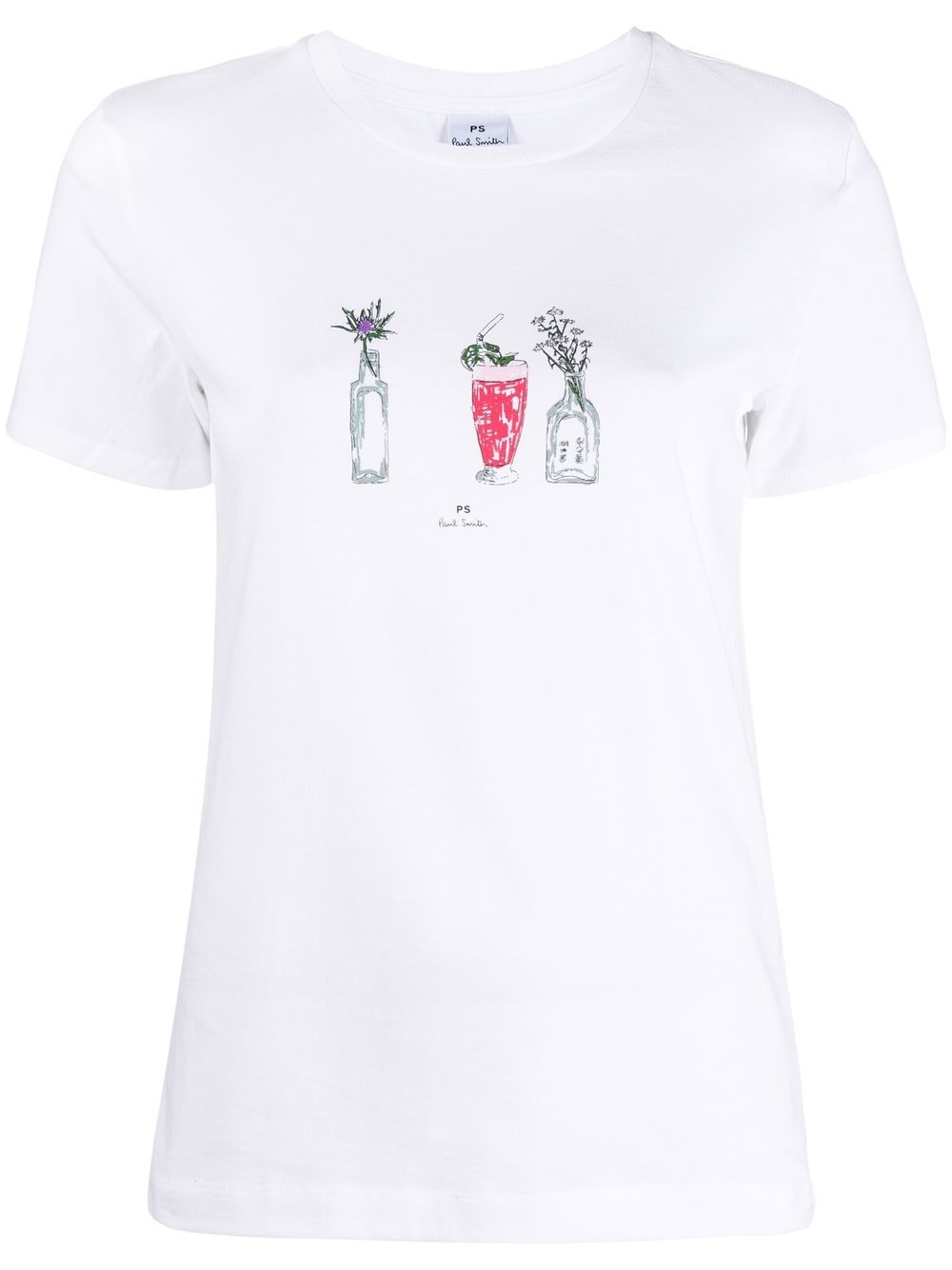 Ps By Paul Smith T-Shirts And Polos White Organic Cotton