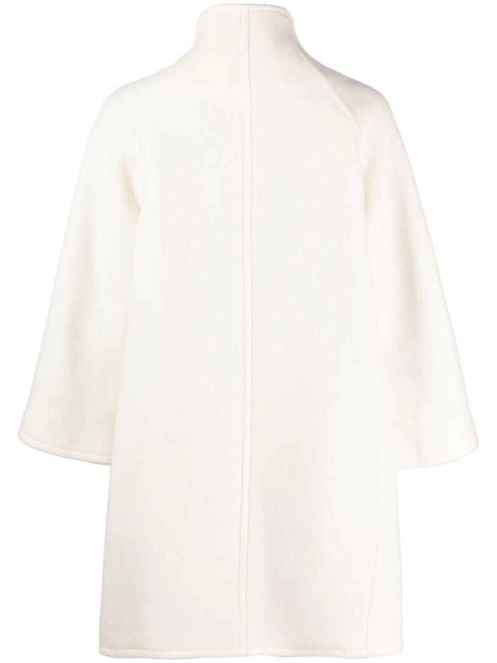 Gianluca Capannolo Coats White Outer: Virgin Wool