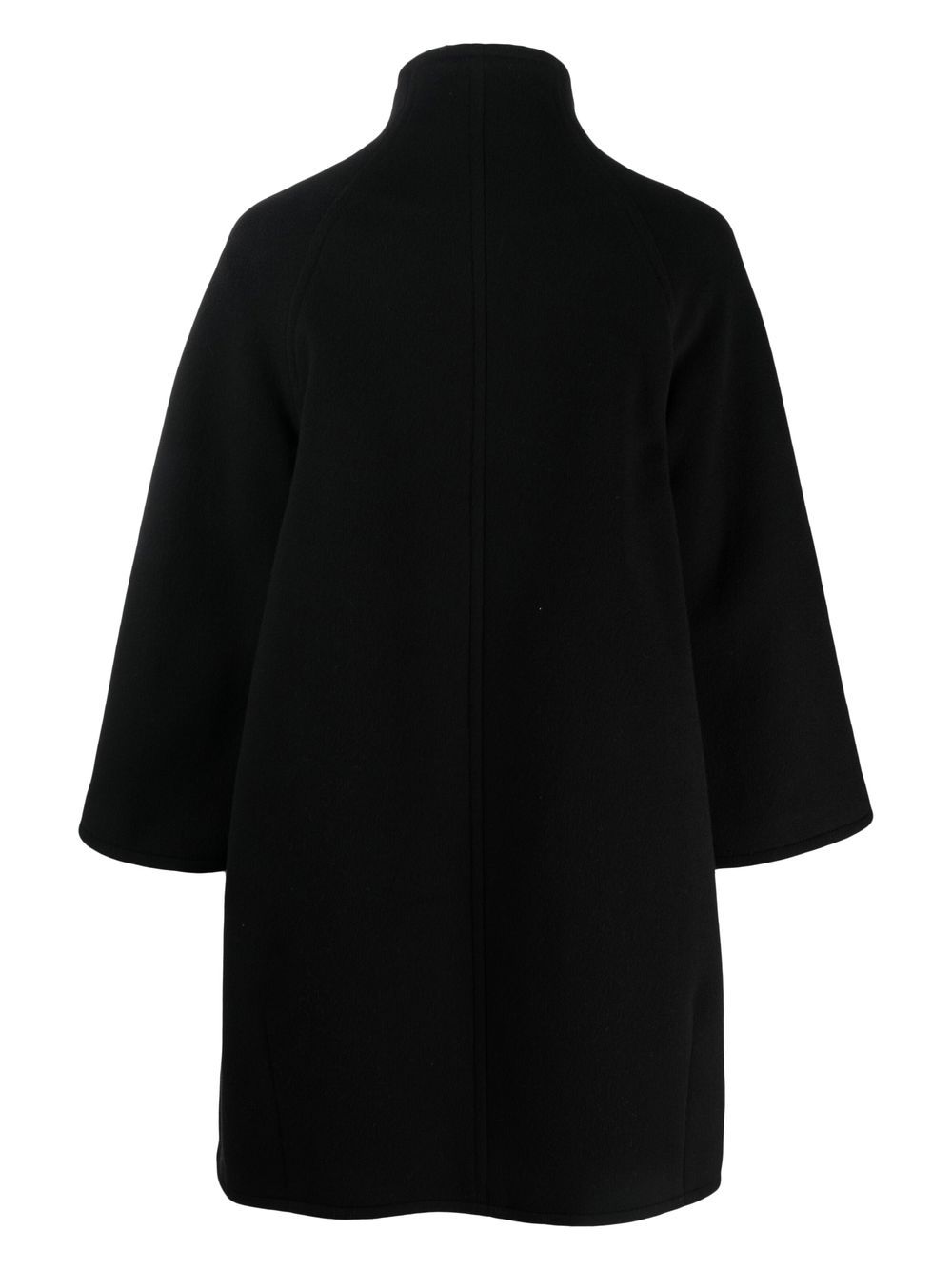 Gianluca Capannolo Coats Black Outer: Virgin Wool