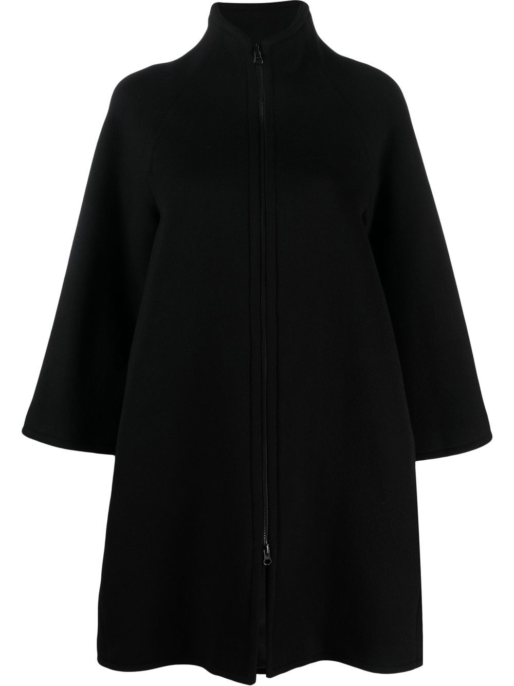 Gianluca Capannolo Coats Black Outer: Virgin Wool