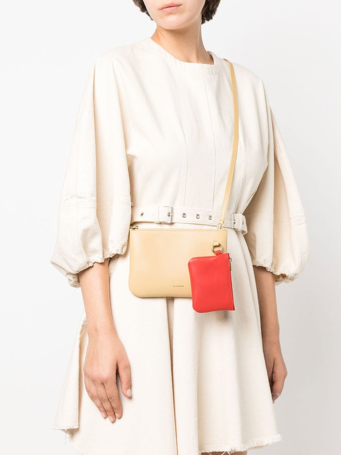 Jil Sander Bags Beige Outer: Calf Leather