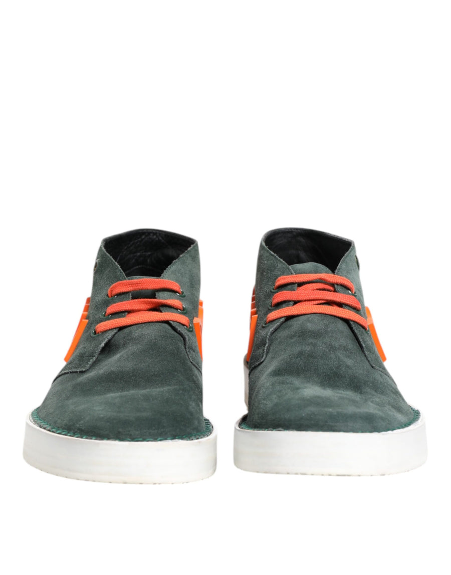 Dolce & Gabbana Suede sneaker in green