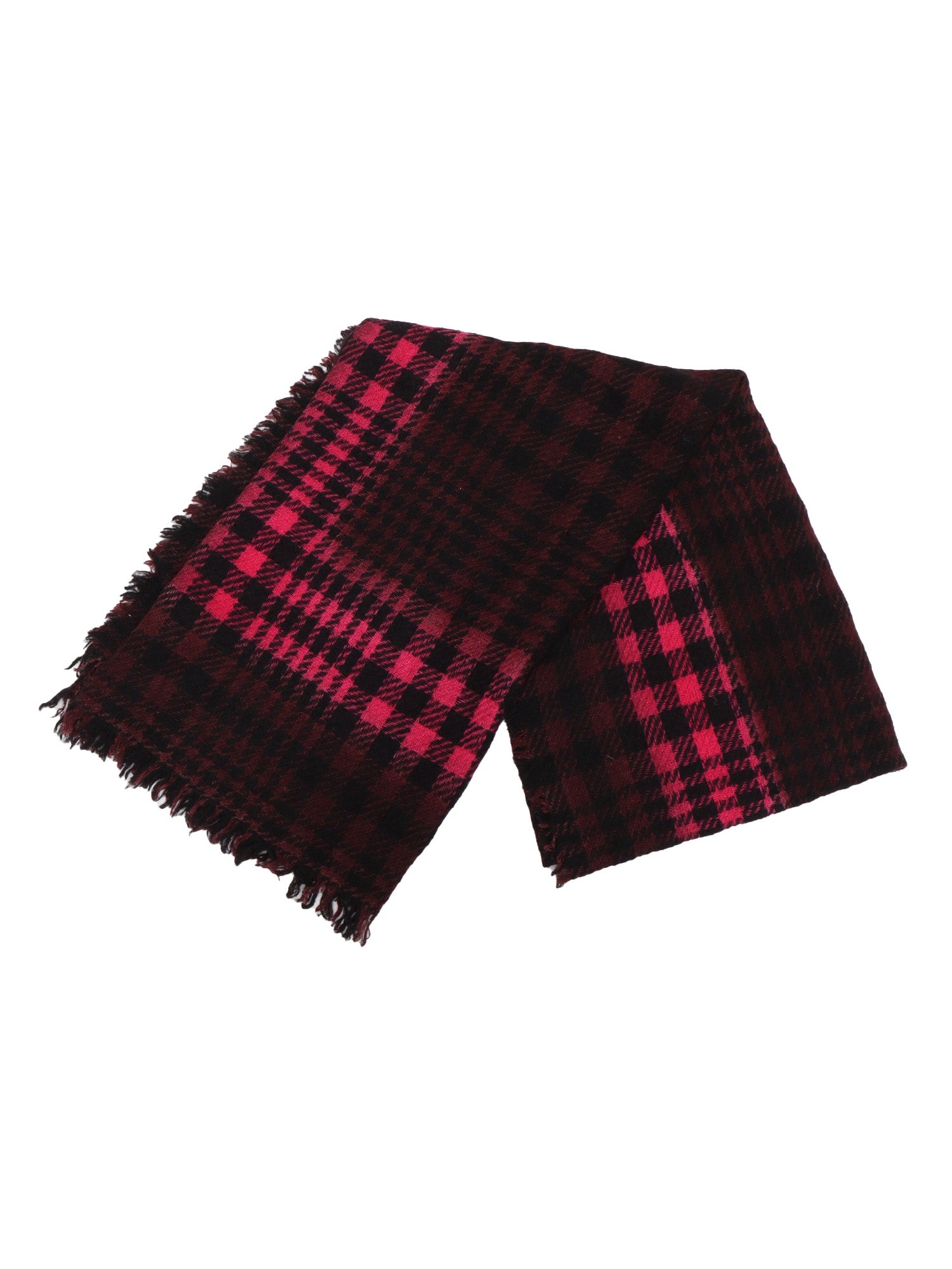 Marlita Scarf Red Wool Polyamide Silk Cashmere