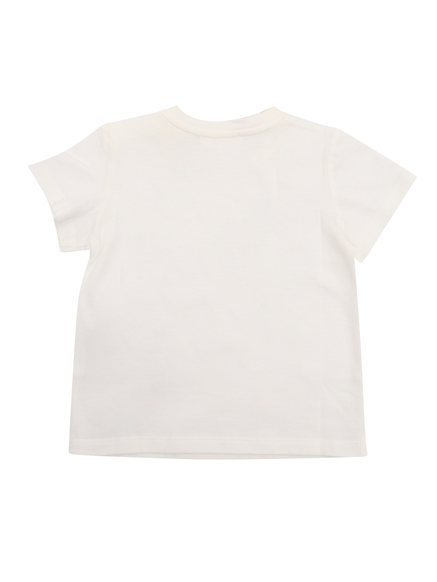 B S-S T.shirt Ctn Jersey White Cotton Short Sleeves T-shirt