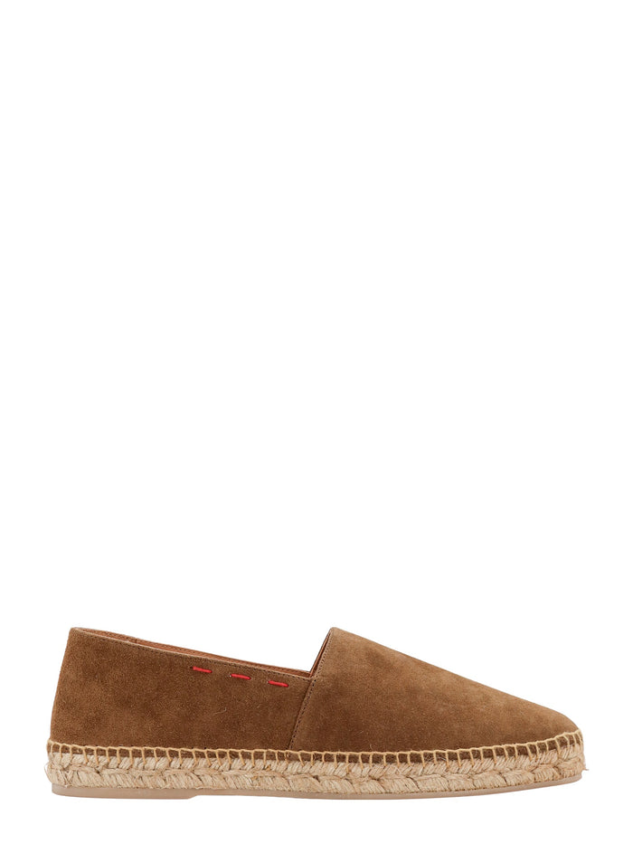 Kiton Ciro Paone Flat Shoes Brown Suede
