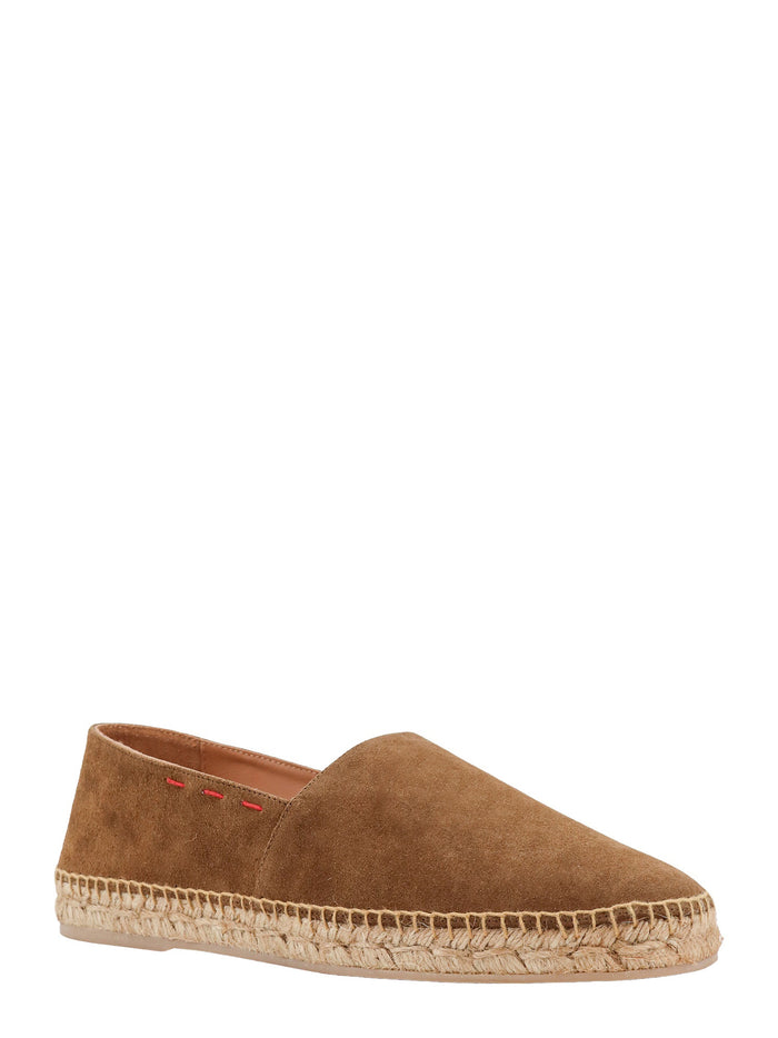 Kiton Ciro Paone Flat Shoes Brown Suede