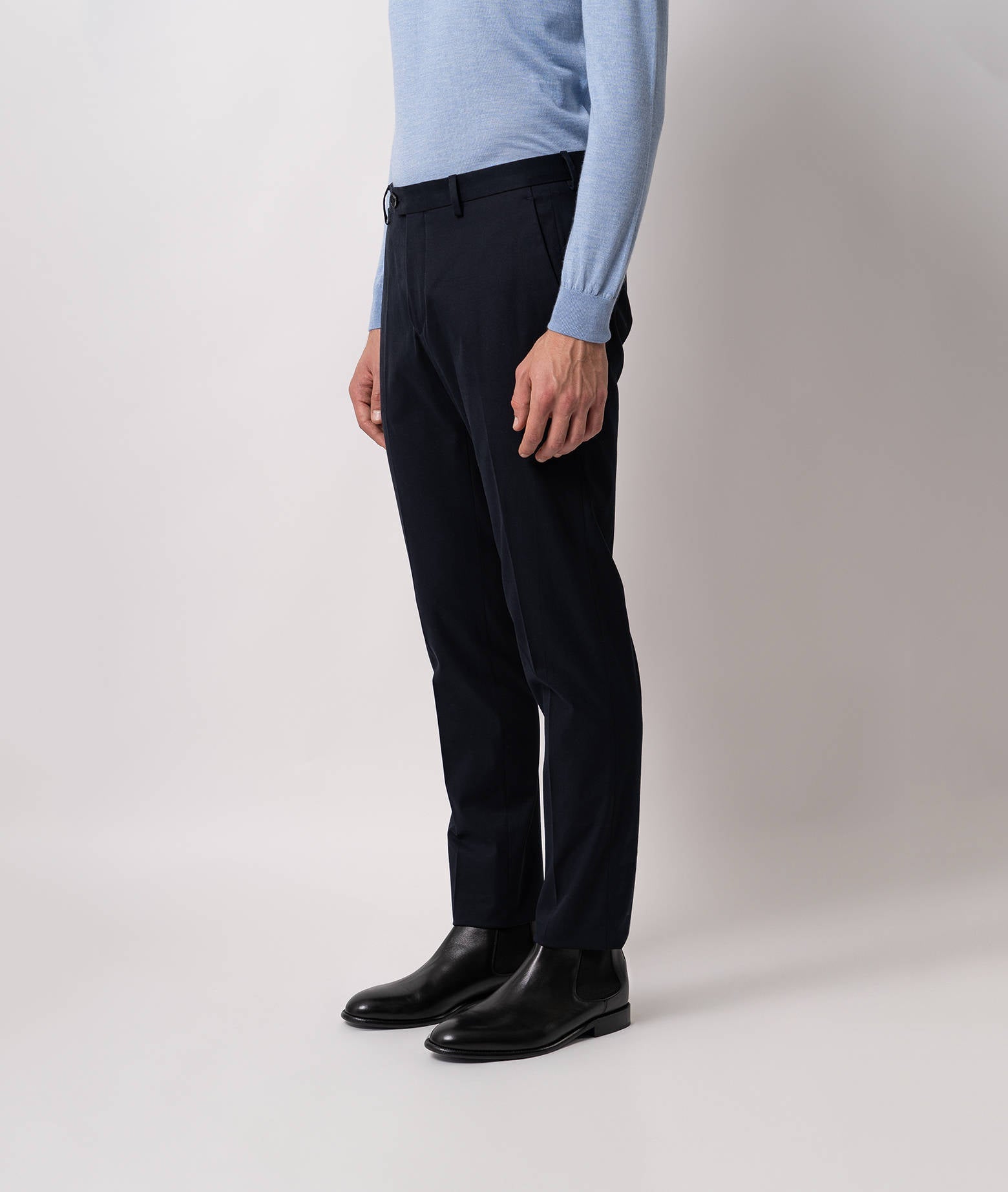 Cotton Chino Gstaad Ivory Sportswear Trousers