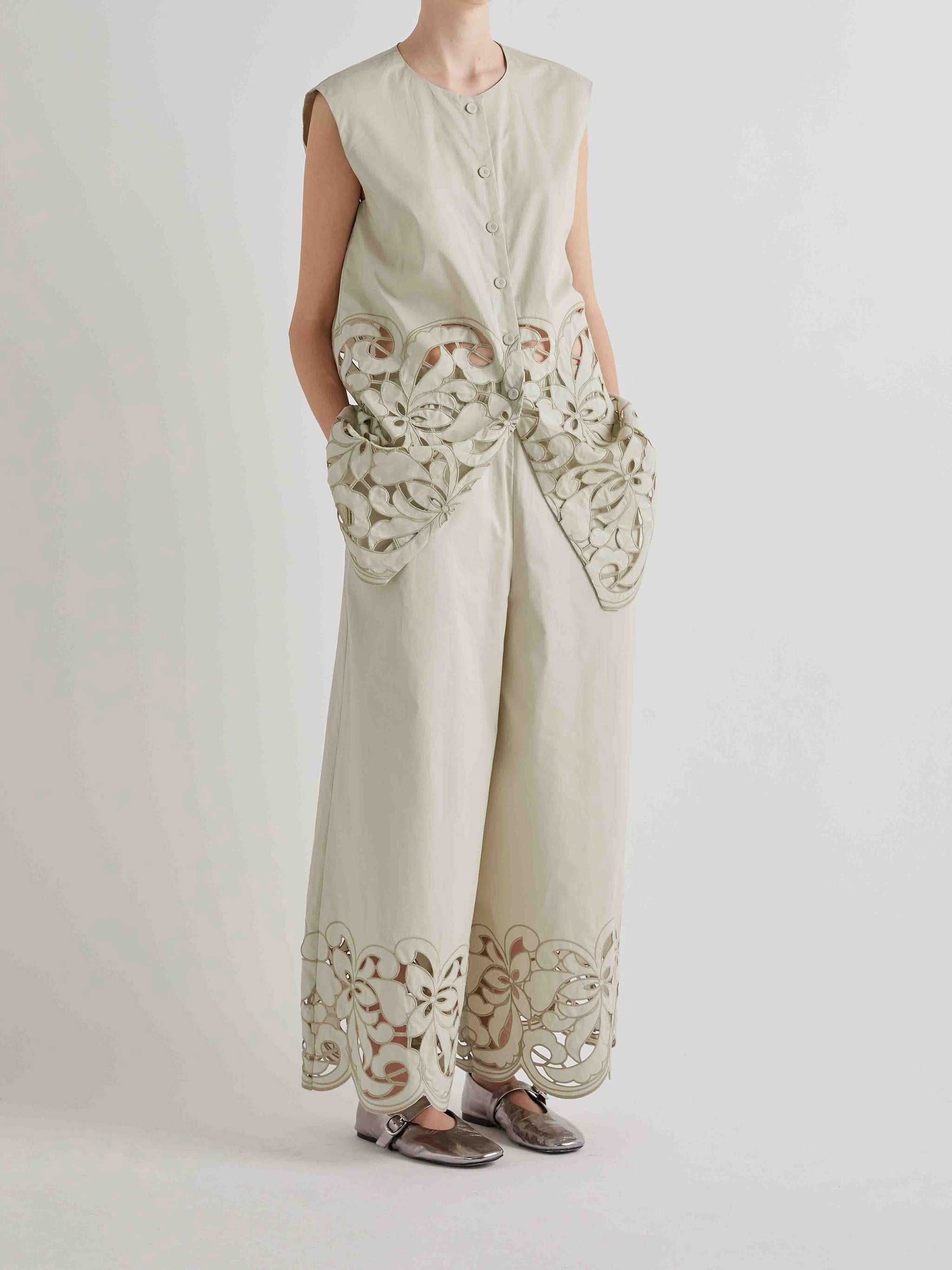 Pantalone White Pantaloni