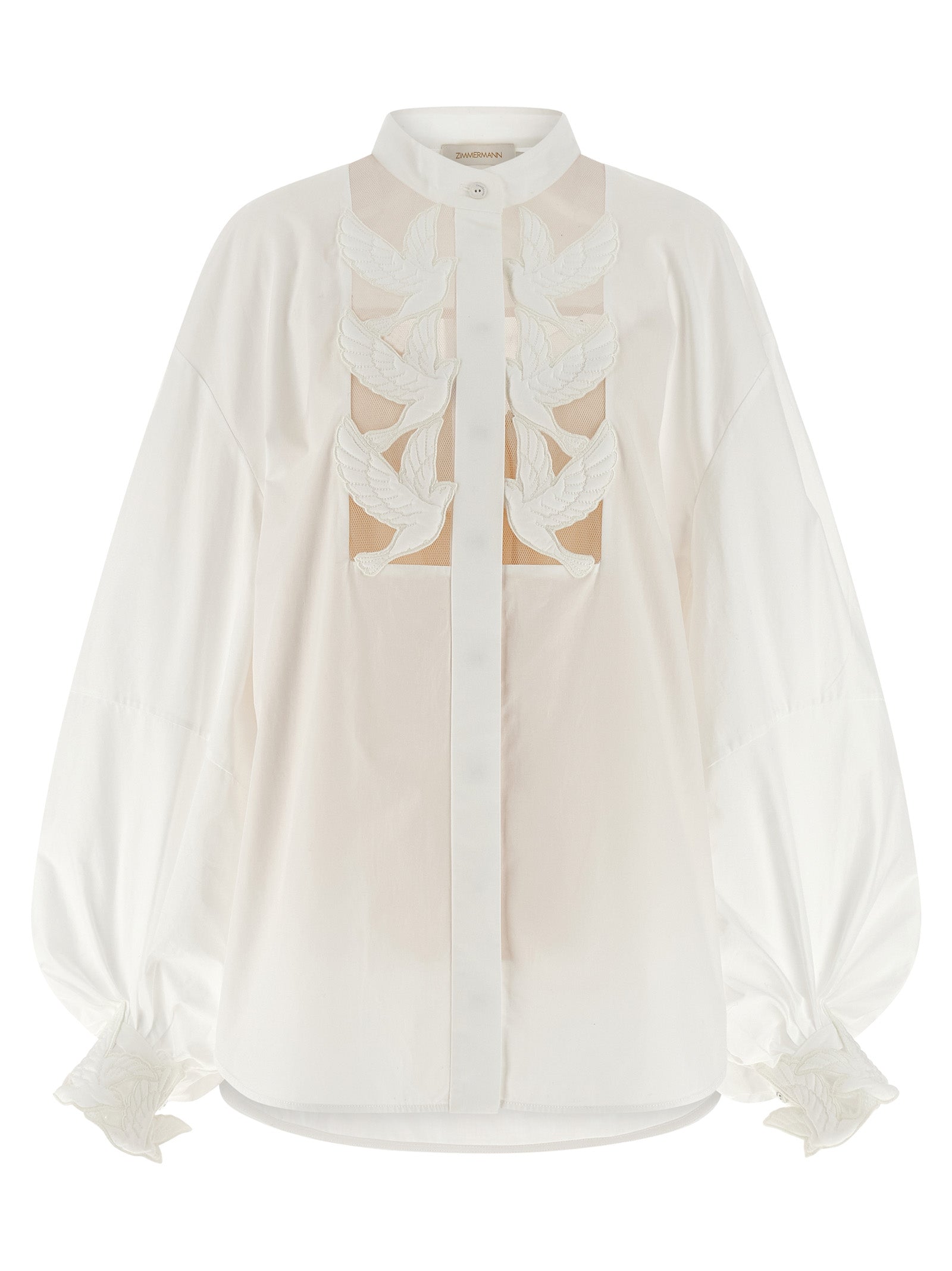 Luna shirt White Cotton Shirt, Blouse