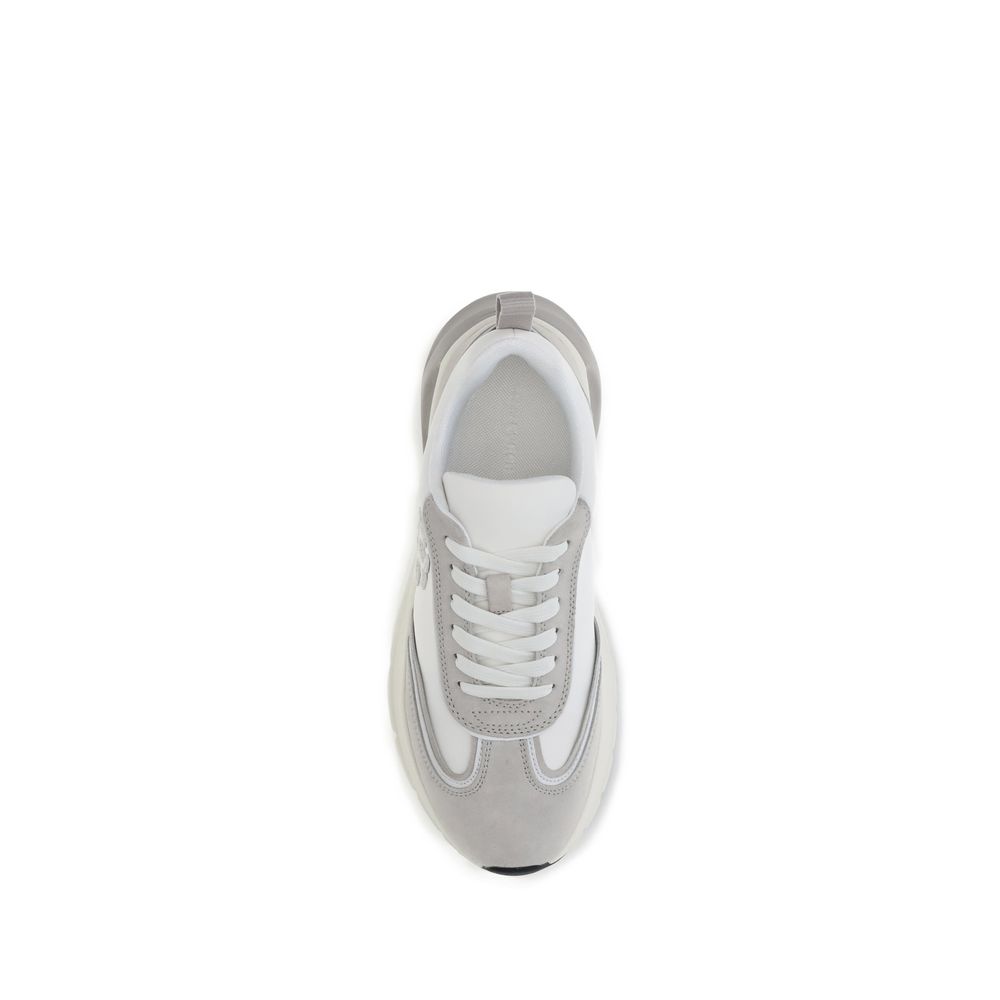 Tory Burch 100% Calf Leather Bos Taurus sneaker in white — view 4