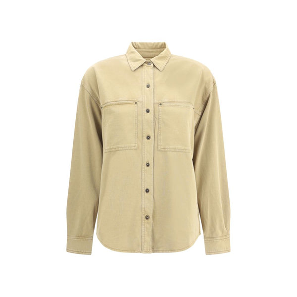 Marant Etoile 100% Cotton shirt in beige