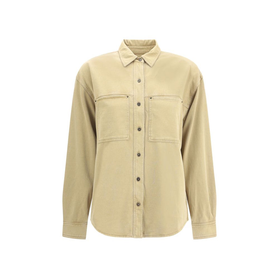 Marant Etoile 100% Cotton shirt in beige