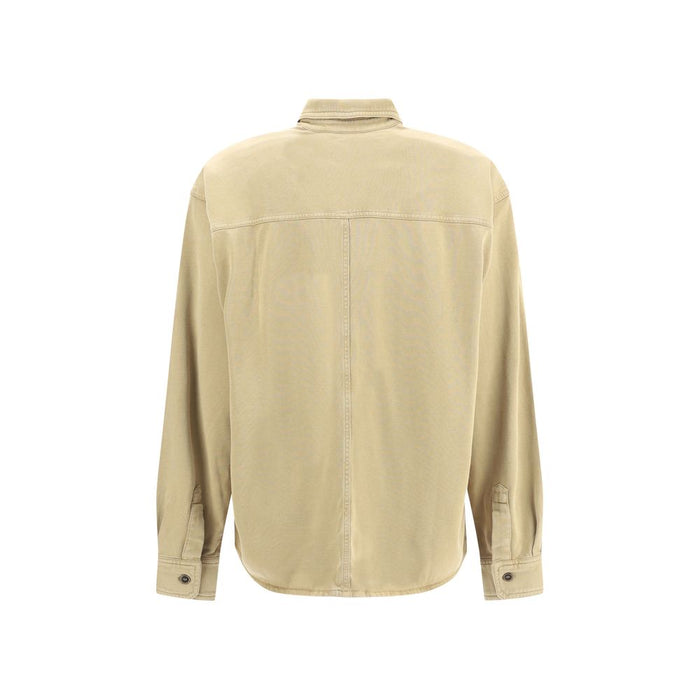 Marant Etoile 100% Cotton shirt in beige — view 2