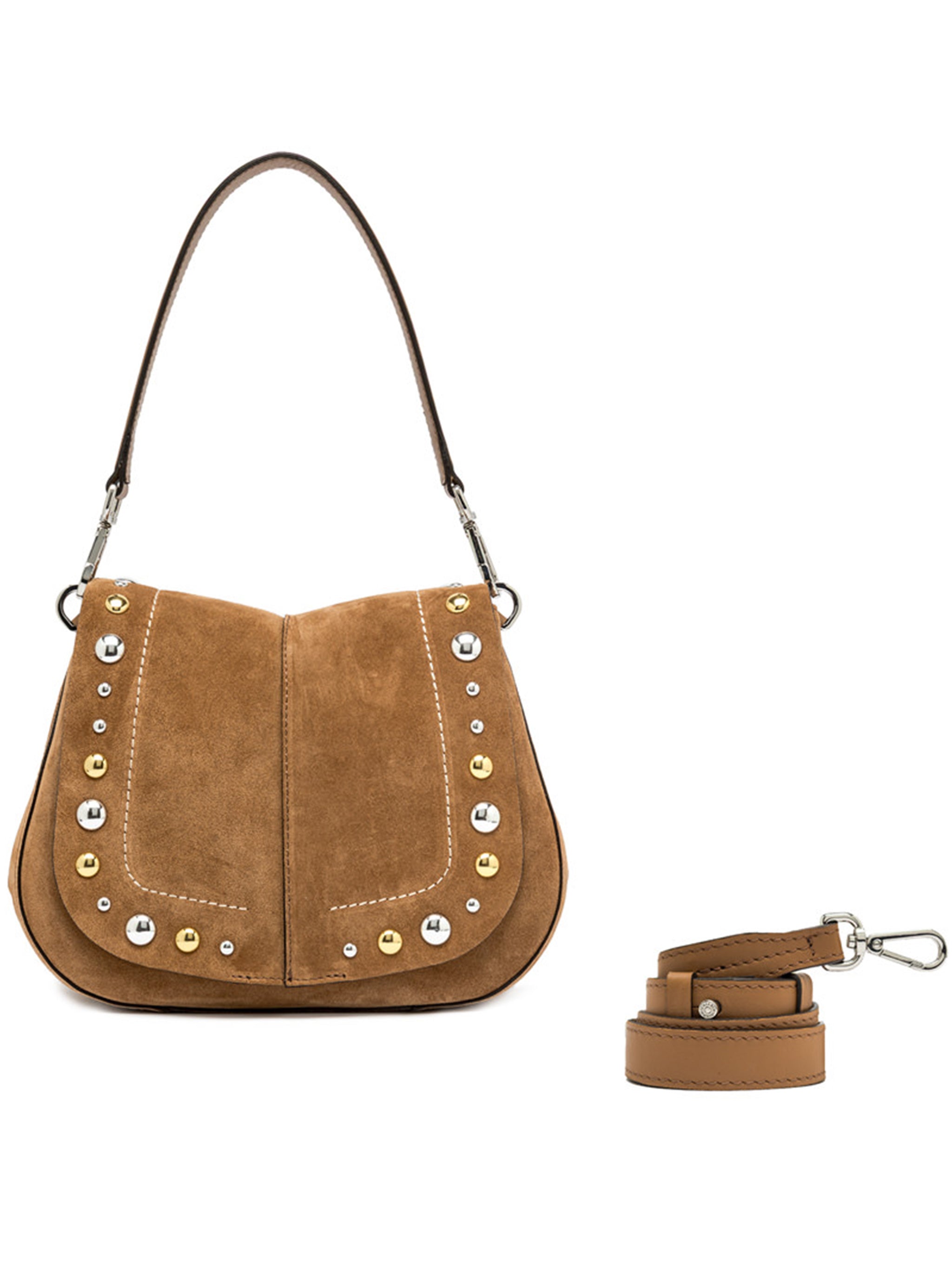 Helena Round Brown Borsa